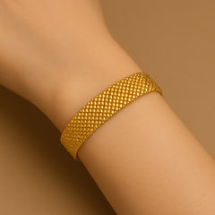 Mesh of Gold Luxe Chain Bracelet