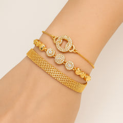 Set of 3 Elegant Bracelets