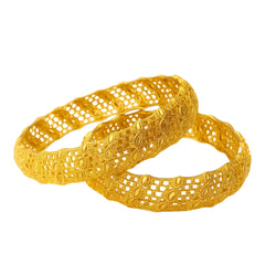 Royal Filigree Gold Bangles