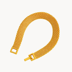 Mesh of Gold Luxe Chain Bracelet