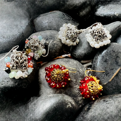 Set of 3 Multicolor Earrings